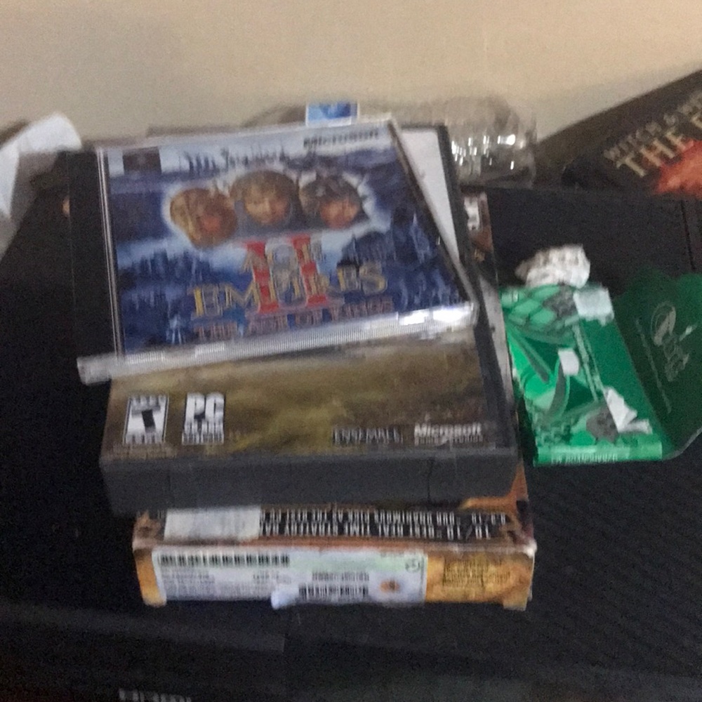 Several Microsoft games All Aoe games